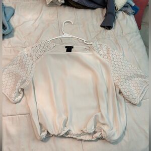 White dress blouse